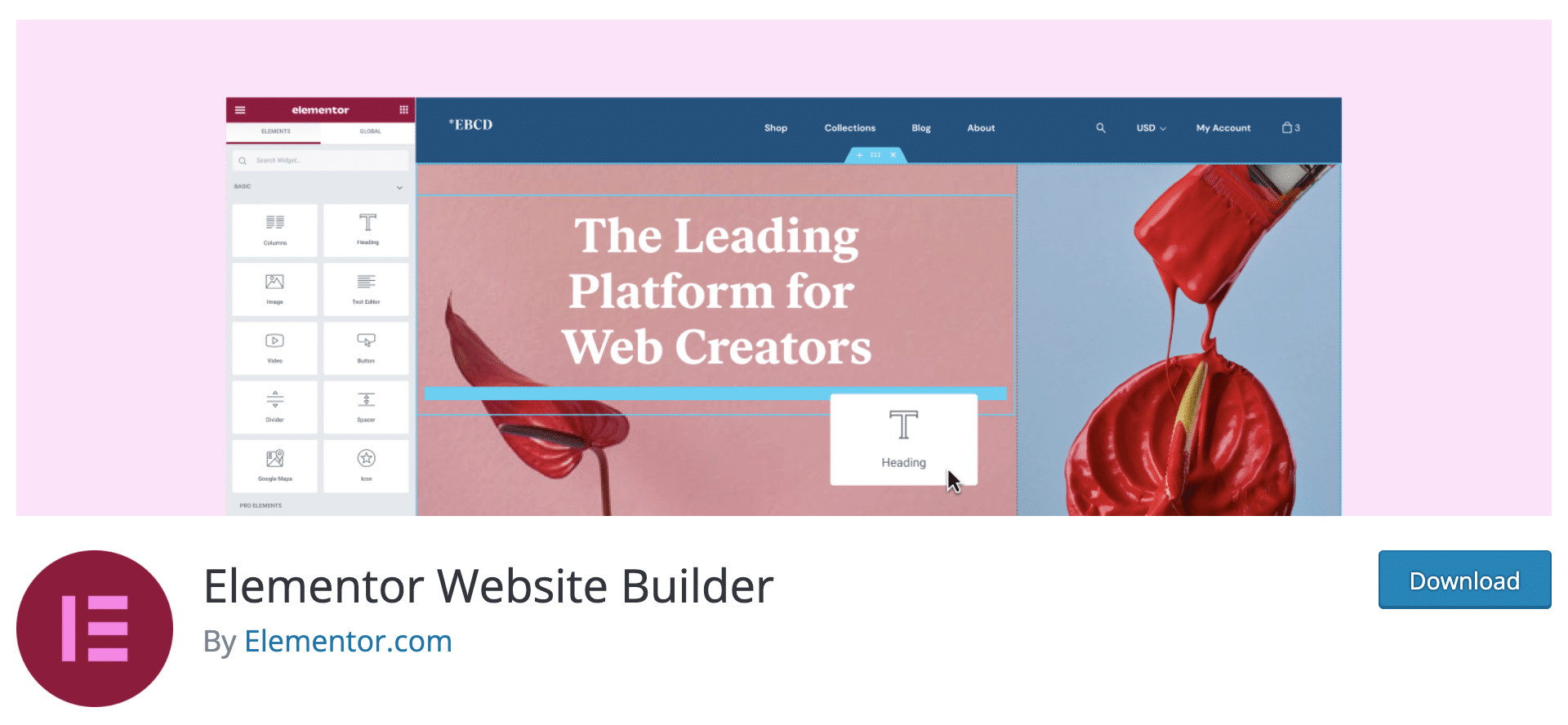 Elementor allows you to create maintenance or coming soon pages on WordPress.