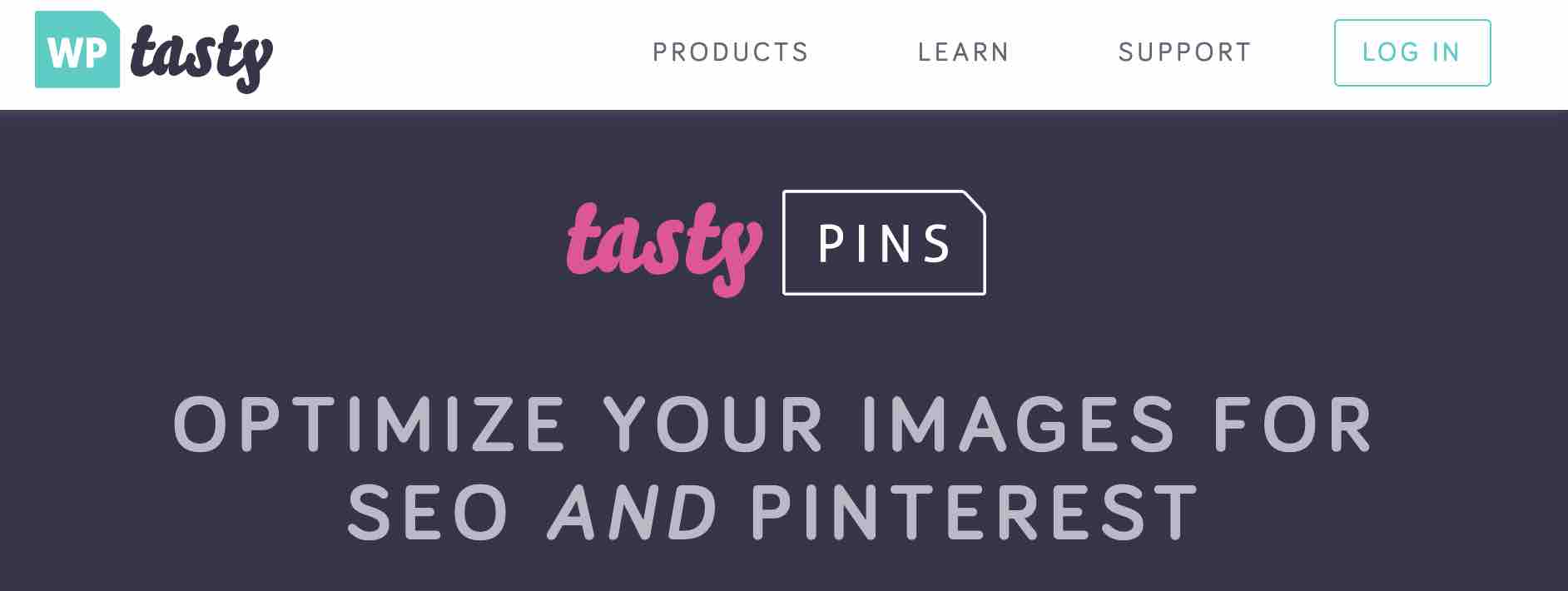 Tasty Pins permet de relier Pinterest à WordPress.