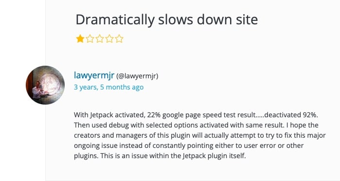 Activating or deactivating features on Jetpack.