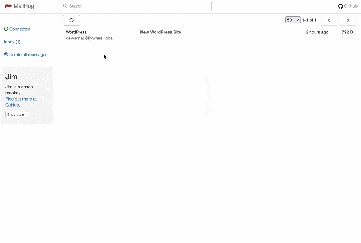 MailHog is an email testing tool.