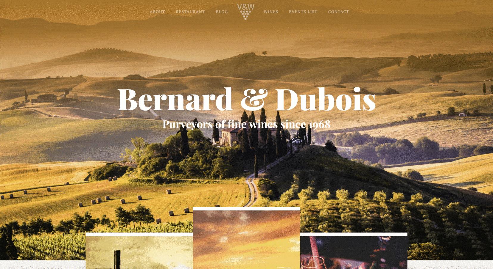 The Oxygen Builder winery demo.