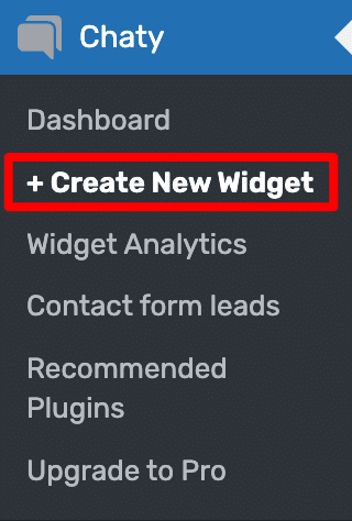 L'extension Floating Chat Widget - Chaty de Premio sur WordPress.