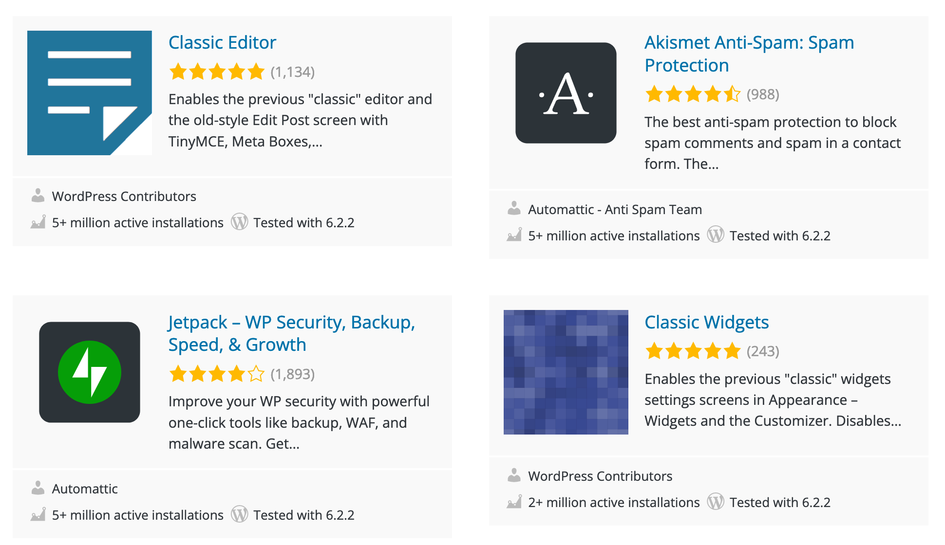 The official plugin directory on WordPress.
