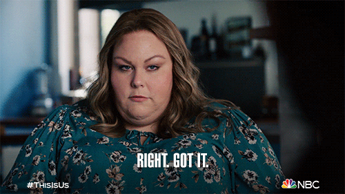 Une femme dit qu'elle comprend.