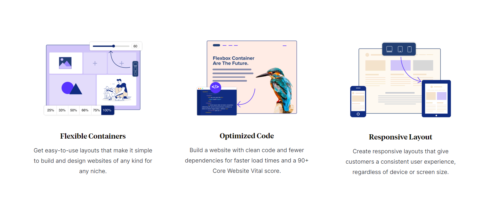 Fonctionnalités du page builder Spectra sur WordPress