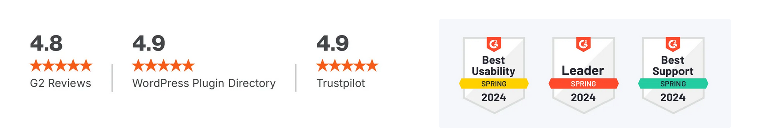 Notations de Weglot.