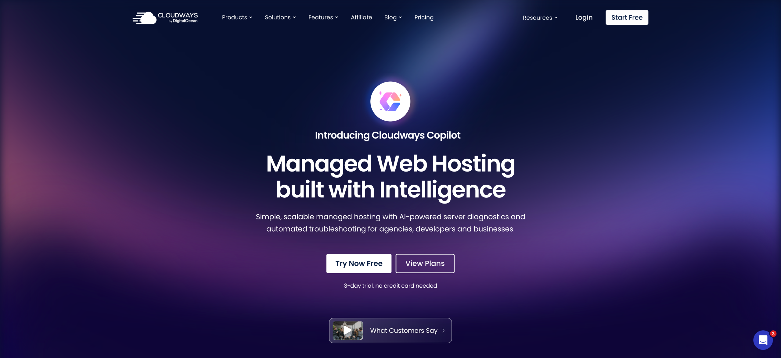Cloudways offers WordPress managed hosting.